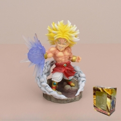 Mô Hình broly chibi dáng đứng siêu ngầu . Cao 10cm , nặng 145gram - sku : db322a - K2-T3-S2