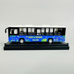 Mô Hình xe khách back school xanh dương 1:64 Hợp kim - Dài 12.5cm - Cao 5cm - Rộng : 4.5cm - nặng : 300gram - Hộp Nhựa Trong SKU : oto467b - ( VAT : 003-01-20 )
