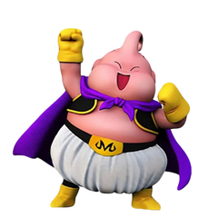 Mô hình đồ chơi - Majin Buu siêu dễ thương -  Dragon Ball - No box - N1-K21-T4-S1