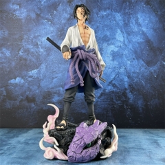 Mô Hình Naruto Sasuke dáng đứng siêu ngầu có base cao - 42cm - Nặng - 2000gram - Figure Naruto - Box xốp Hộp carton - N3-T5