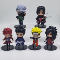Mô hình Naruto Bộ 6 các nhân vật Naruto - Cao 10cm - nặng 400gram - Figure Naruto - No Box - N3-K38-T2-S3