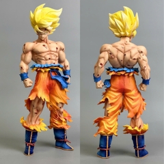 Hàng Cao Cấp - Mô Hình Goku Cởi Trần Dáng Đứng Siêu Ngầu - Cao 31cm - nặng : 1kg2 - SKU : db323a - K6-T3-S4