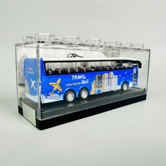 Mô Hình xe khách travel xanh dương 1:64 Hợp kim - Dài 12.5cm - Cao 5cm - Rộng : 4.5cm - nặng : 300gram - Hộp Nhựa Trong SKU : oto467c - ( VAT : 003-01-20 )