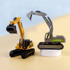 Đồ Chơi Trẻ Em Xe Cẩu Múc Cam Và Đen Chạy Cót - Cao : 24cm Dài : 13cm - Nặng : 300gram - Bọc Túi - SKU : dc12 - K71-T1-S9