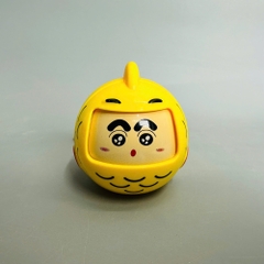 Móc Khoá mô hình shin đổi mặt cosplay cá vàng - cao : 6.3cm - rộng : 6.1cm - figure shin - No Box n3-k13-t2-s3