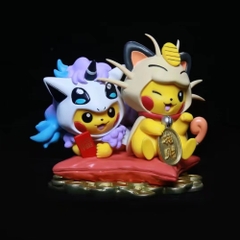 Hàng Cao Cấp -  Mô Hình Pokemon pikachu cosplay nyasu gallop bản cao cấp - Cao : 12cm - Nặng : 300gram - Figure pokemon - Full Box N1-K39-T4-S2