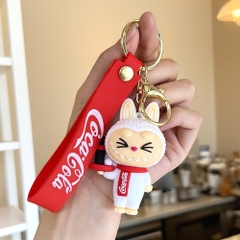 Móc Khóa labubu bưng bê - Dây móc dài : 10cm - Mô Hình Cao : 6cm - Nặng : 50gram - No Box : bọc túi OPP K76-T6-S1