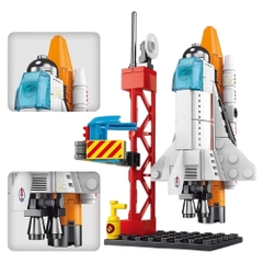 Đồ Chơi Lắp Ghép Tàu Vũ Trụ Apolo - 107 Mảnh - Full Box - SKU : LG-39-03 K54-T3-S7