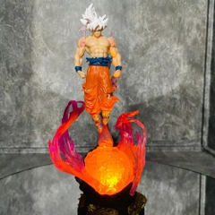 Mô Hình Dragon Ball Songoku ultral vô cực có led - Cao 25cm - Nặng 500gram - Figure DragonBall - No box - N2