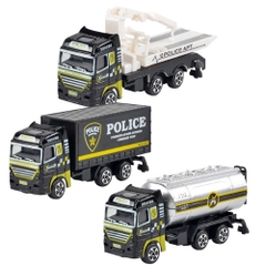Mô Hình 3 xe Oto Police hợp kim , tỉ lệ 1:64 - Dài 11.5cm - rộng 3.2cm - cao 5cm- SKU : oto-CF17-S4 - ( Vat : 003-03-50 )