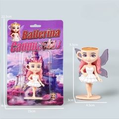 Mô Hình Balleerina Cappuccino - Cao : 9.5cm - Nặng 100gram - Vỉ Nhựa - K21-T3-S10