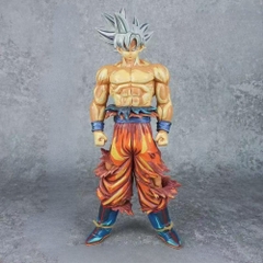 Mô Hình Dragon Ball Songoku ultral tóc trắng dáng đứng - Cao 30cm - nặng 600gram - Có Box màu - N1-K40-T1-S1