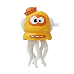 Đồ Chơi Trẻ Em mực nhỏ nhảy múa màu cam chạy cót - Cao 10cm - Nặng 200gram - Hộp Màu - ht29a K77-T4-S12