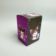 Vỏ Hộp mù 6 Kuromi màu tím - blind box - cao : 10cm ngang : 20cm - figure kuromi N3