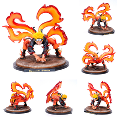 Mô hình đồ chơi - cửu vỹ jinchuriki siêu đẹp - Naruto - no box - N4-K14