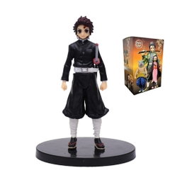 Mô hình Demon Slayer Kamado Tanjirou Áo Đen - Figure Kimetsu No Yaiba - Vỏ hộp màu - SKU : 801hhh - ( Vat :  G873-83 )