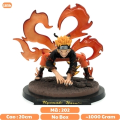 Mô hình đồ chơi - cửu vỹ jinchuriki siêu đẹp - Naruto - no box - N4-K14