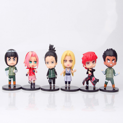 Mô hình đồ chơi - combo12 nhân vật Naruto Sakura Gaara Shikamaru Itachi Kakashi Lee Orochimaru Tsunade... -  Naruto - No Box - N3-K46-T1-S3