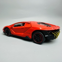 Mô Hình xe lambogini đỏ tỉ lệ 1:24 Hợp kim có thể mở cửa - bánh sau chạy cót - Dài 21cm - rộng 9cm - cao 5cm - nặng : 1000gram - FULL BOX : box màu SKU : oto303 - N3-K8-T5-S3