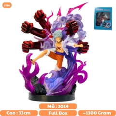 Mô Hình Luffy Gear 5 Nkia trạng thái chiến đấu - Cao 33cm - nặng 1.3Kg - One Piece - Box bìa - N1-K38-T4-S8