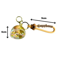 móc khóa capy bara hình cầu - Dây móc dài : 9cm - Mô Hình Cao : 4cm - Nặng : 50gram - No Box : bọc túi OPP n3-k62-t1-s4