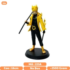 Mô Hình Đồ Chơi - Mô Hình Naruto Cửu Vĩ dáng đứng siêu đẹp - Cao 18cm - Naruto - No Box - N1-K41-T1-S3