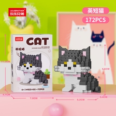 Đồ Chơi Lắp Ghép Lego bộ 6 Mèo Con - Full Box - Sku : LG-W1523 ( VAT 001-C6-30 ) K122-T2-S11