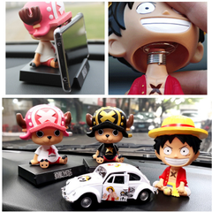 Mô Hình đồ chơi - Roronoa Zoro Chibi lắc đầu  - One Piece - cÓ Hộp Màu - N3-K26-T1-S2