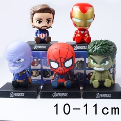 Mô Hình đồ chơi -  Hulk Lắc Đầu - Avengers - Bộ lắc đầu - Có Hộp Đẹp - Có Hộp Đẹp - N3-K24-T2-S2