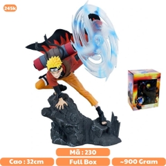 Mô hình Naruto Hiền Nhân trạng thái chiến đấu cao 32cm nặng 910Gram - Figure Naruto - Hộp màu - N1-K37-T4-S7-S8