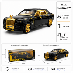 Mô hình xe Ô tô hợp kim cao cấp tỉ lệ 1:24 - SKU : oto-W24052 ( VAT : 103-01-150 )
