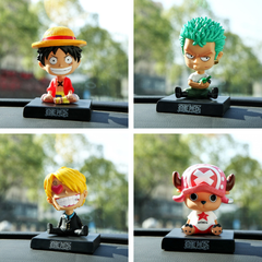 Mô Hình đồ chơi - Roronoa Zoro Chibi lắc đầu  - One Piece - cÓ Hộp Màu - N3-K26-T1-S2