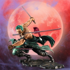 Mô hình One Piece Zoro 3000 thế giới có 2 đầu 3 vòng hắc kiếm - Loại có box nhựa - hộp màu  -  One Piece - Có Hộp Màu - N4-K5