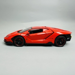 Mô Hình xe lambogini đỏ tỉ lệ 1:24 Hợp kim có thể mở cửa - bánh sau chạy cót - Dài 21cm - rộng 9cm - cao 5cm - nặng : 1000gram - FULL BOX : box màu SKU : oto303 - N3-K8-T5-S3