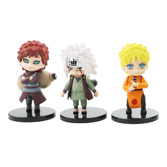 Mô hình đồ chơi - Combo 12 nhân vật Naruto Sasuke Sakura Gaara Itachi Kakashi Hinata Jiraira ... - Naruto - No Box - N3-K39-T1-S1