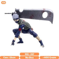 Mô Hình Đồ Chơi - Kakashi cầm đao siêu ngầu - Naruto - No Box - N1-K38-T1-S1
