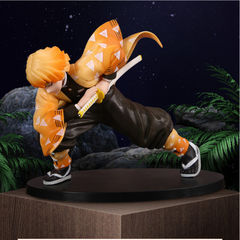Mô hình figure Demon Slayer Agatsuma Zenitsu Cao 15cm -  Kimetsu No Yaiba - Box màu - N4-K9-BL3-N1-K7-T3-S1
