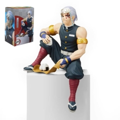 Mô Hình Kimetsu No Yaiba Âm Trụ dáng ngồi cao 16cm - Figure Thanh gươm diệt quỷ - Có Vỏ Hộp màu