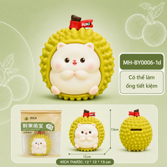 Mô Hình Các Con Vật Cosplay Trái Cây Sầu Riêng size nhỏ KT 12*12*13 cm - SKU : MH-BY0006-1 - ( VAT : MH002 )