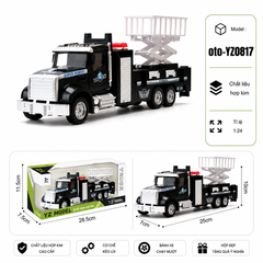 Xe Cảnh Sát có nhiều kiểu dáng , chất liệu hợp kim , tỉ lệ 1:24 : SKU : oto-YZ0817 ( Vat : 103-15-50 )