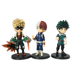 Mô Hình đồ chơi - 9 nhân vật Deku , All Might ,Todoroki Shoto ,Bakugo Katsuki figure my hero academia - Học Viện Siêu Anh Hùng - No Box