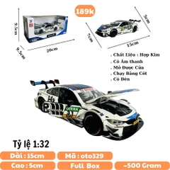 Mô Hình xe bmw sport 31 tỉ lệ 1:32 Hợp kim có thể mở cửa - bánh sau chạy cót - Dài 15cm - rộng 7cm - cao 5cm - nặng : 500gram - FULL BOX : box màu SKU : oto329 - n3-k6-t5-s4