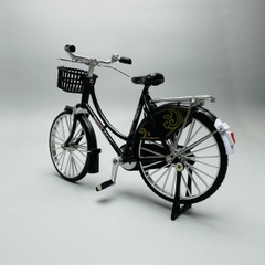 Mô Hình Xe đạp có giỏ 1:10 Hợp kim - Phụ kiện : bơm - Dài 17.5cm - rộng 6cm - cao 11cm - nặng ~ 500gram - FULL BOX : box màu SKU : oto159