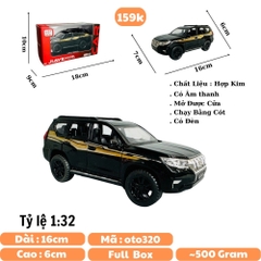 Mô Hình xe fotuner đen - tỉ lệ 1:32 Hợp kim có thể mở cửa - bánh sau chạy cót - Dài 16cm - rộng 7cm - cao 6cm - nặng : 500gram - FULL BOX : box màu - SKU : oto320 - N3-K12-T1-S3