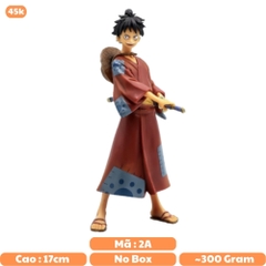 Mô hình đồ chơi - Luffy ở wano quốc Cao 17cm - One Piece - Bộ wano - N1-K37-T2-S1