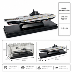 Mô Hình Tàu Sân Bay tỉ lệ 1:64 chất liệu hợp kim - SKU : oto-95577-23A ( Vat : 103-05-20 !!! )