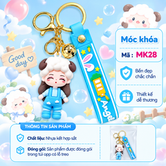 Móc khóa cô gái cô gái Cosplay 12 con giáp - SKU : mk28 - (VAT: MK001-5)