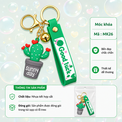 Móc khóa cây xương rồng - SKU : mk26 - (VAT: MK001-5)