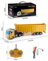 Đồ Chơi Xe Ô tô Điều Khiển Từ Xa 4 Hướng Engineering Transport Vehicle - SKU : DK-QH200-2D ( VAT 009-02-100 ) - K140-T4-S6