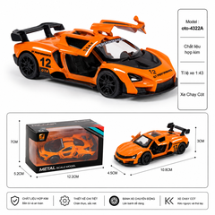 Mô Hình xe Oto đua hợp kim , tỉ lệ 1:43 - Dài 10.8cm - rộng 4.5cm - cao 3cm - SKU : oto-4322A - ( Vat : 003-01-20 )